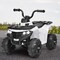 Costway Kids Ride On 4 Wheeler Electric Toy Car ATV Quad 6V Battery Power Led Lights White